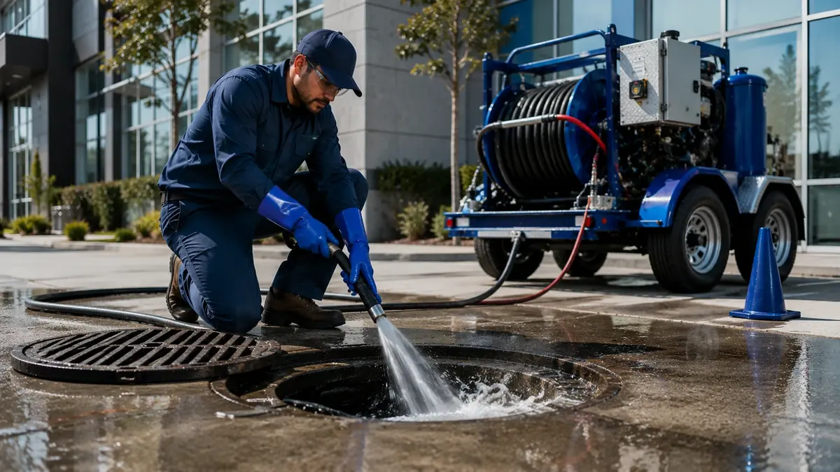 Commercial Hydro Jet Drain Cleaning in Jacumba