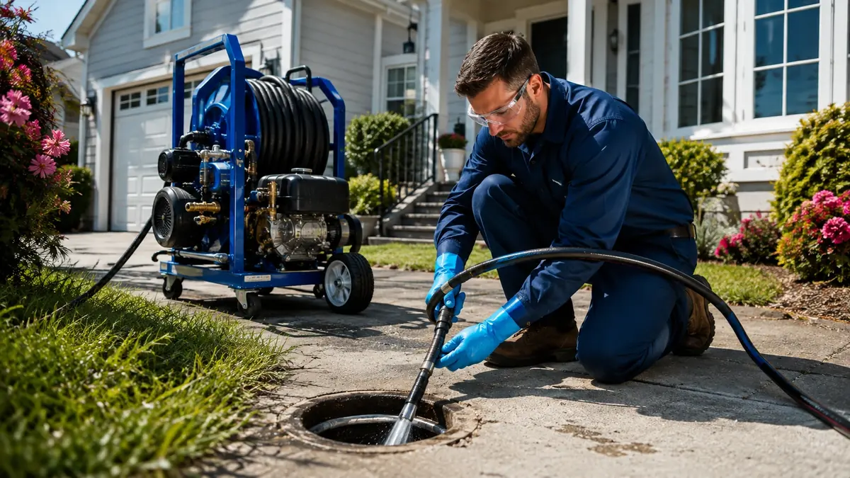 Residential Hydro Jet Drain Cleaning in Jacumba